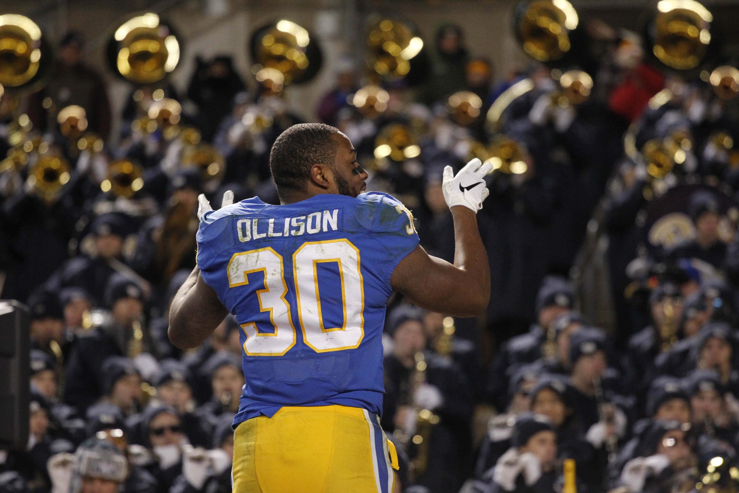 Former Pitt RB Qadree Ollison Back Home with the Steelers