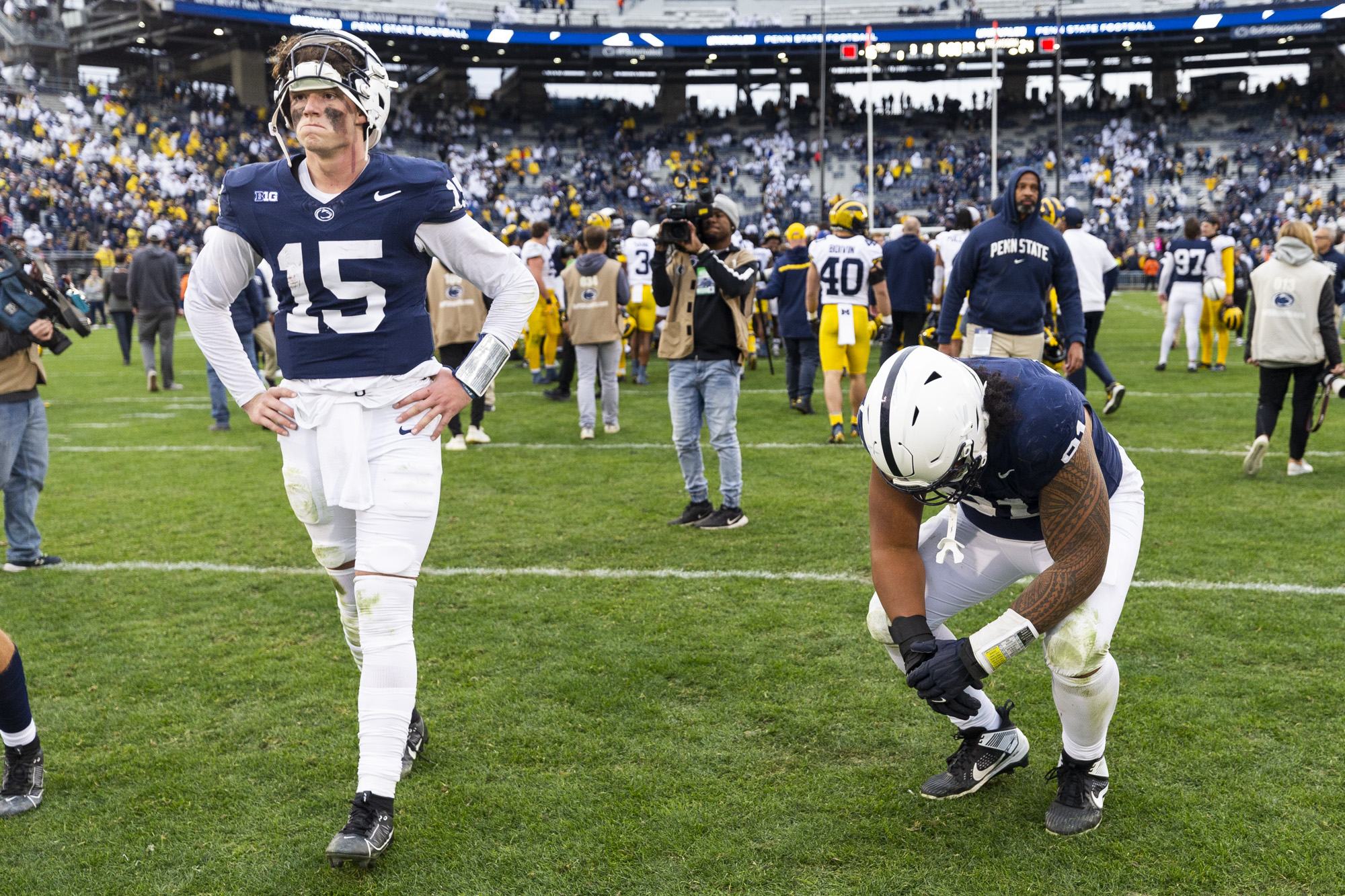 The Moment Was Again Too Big For Penn State Vs. A Top 5 Team - Fans ...