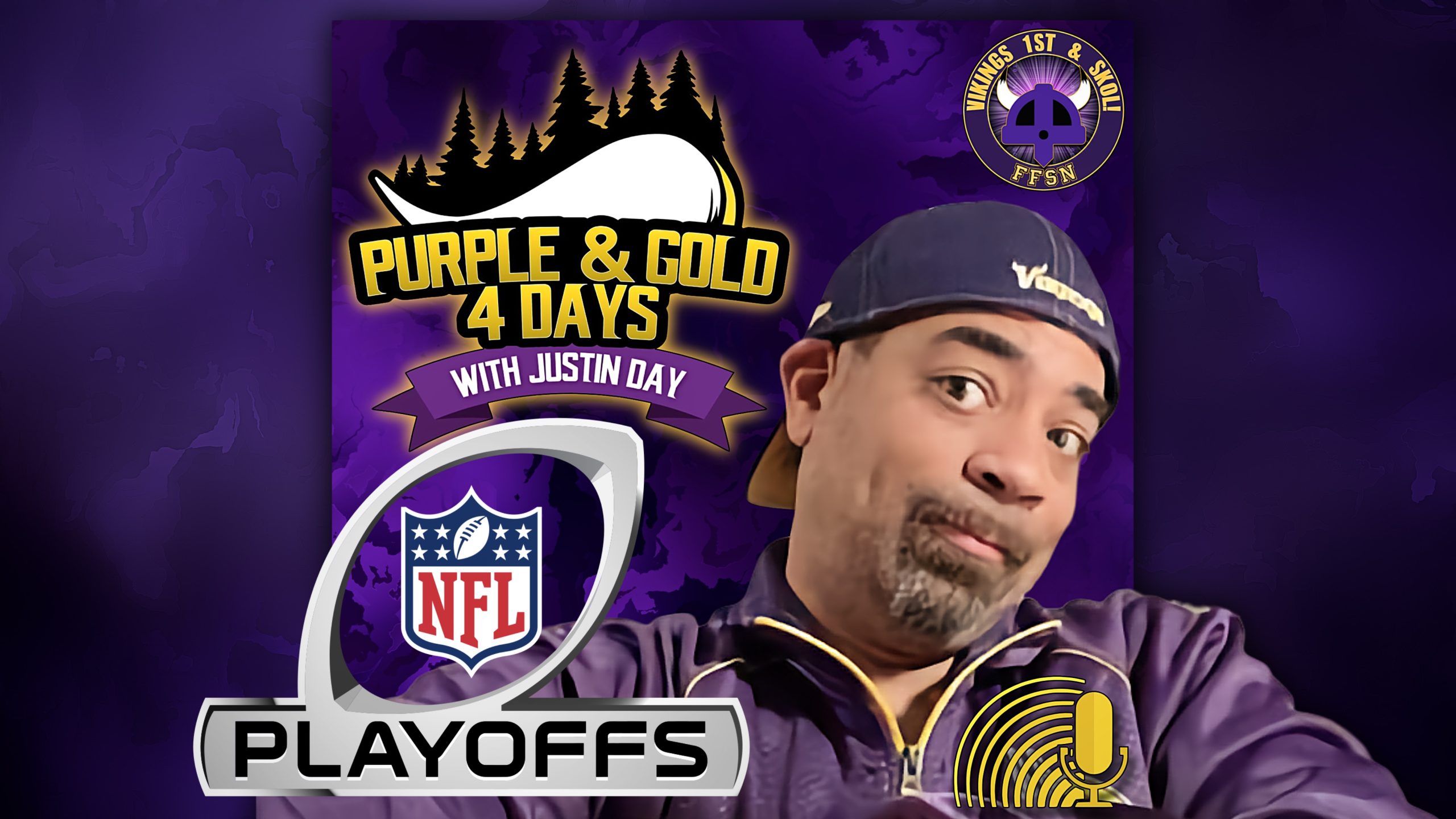 Purple And Gold 4 Days Nfl Playoff Predictions Justin Jefferson Trade Rumors Kirk Cousins To 