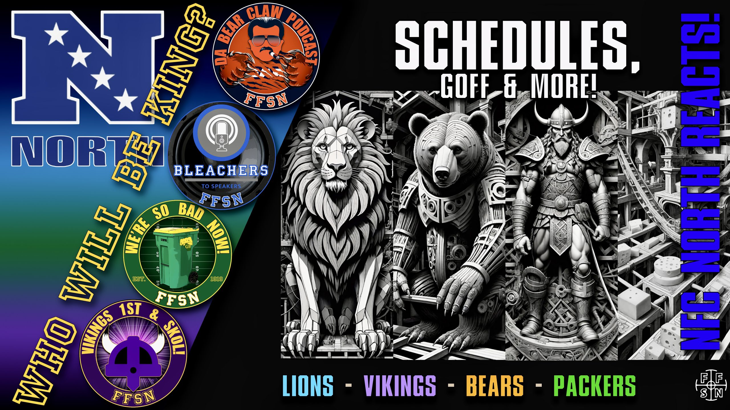 Unveiling NFC North's Secrets with the 2024 Schedules Fans First Sports