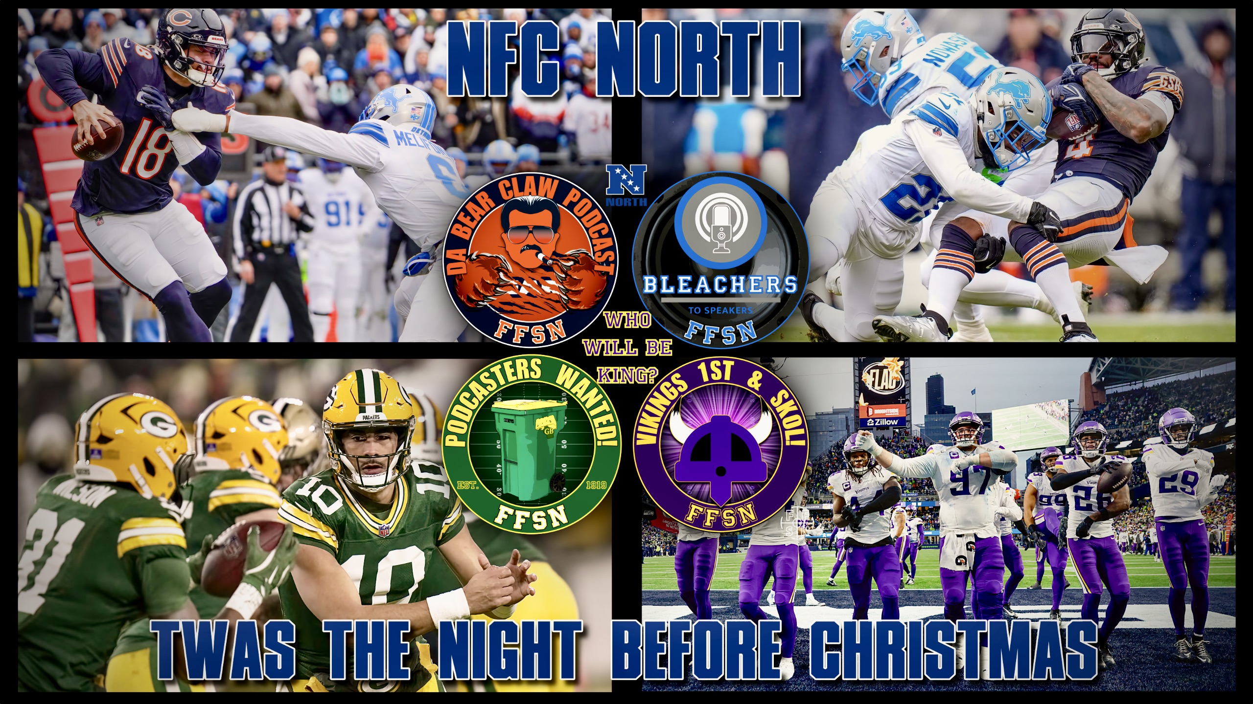 Nfc North: Twas The Night Before Christmas - Fans First Sports